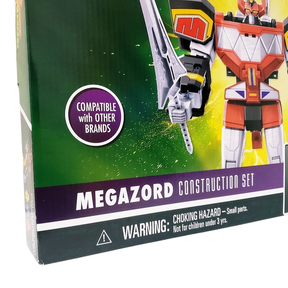 Power Rangers Megazord 280pc & Dinozord 150pc Construction Sets